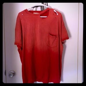 Free People Rubi ripped t-shirt